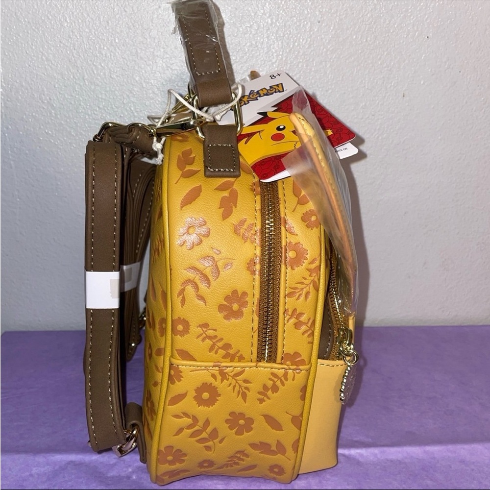 Exclusive Loungefly Pokemon Eevee Cosplay Convertible Mini Backpack - Picture 3 of 16
